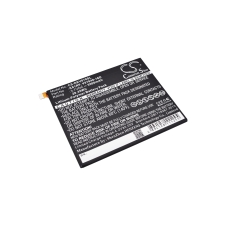 Compatibele batterijvervanging voor DELL 05PD40,5PD40,CMMP3,K81RP,T02E001...