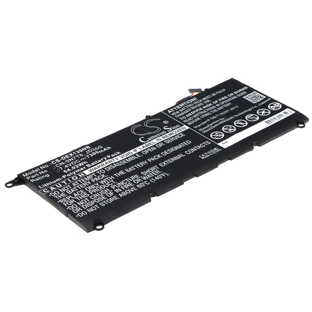 Notebook batterij DELL CS-DEX139NB