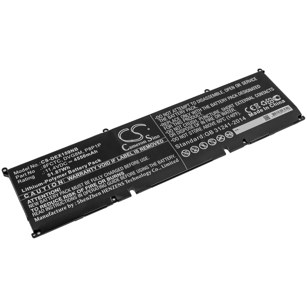 Notebook batterij DELL CS-DEX159NB