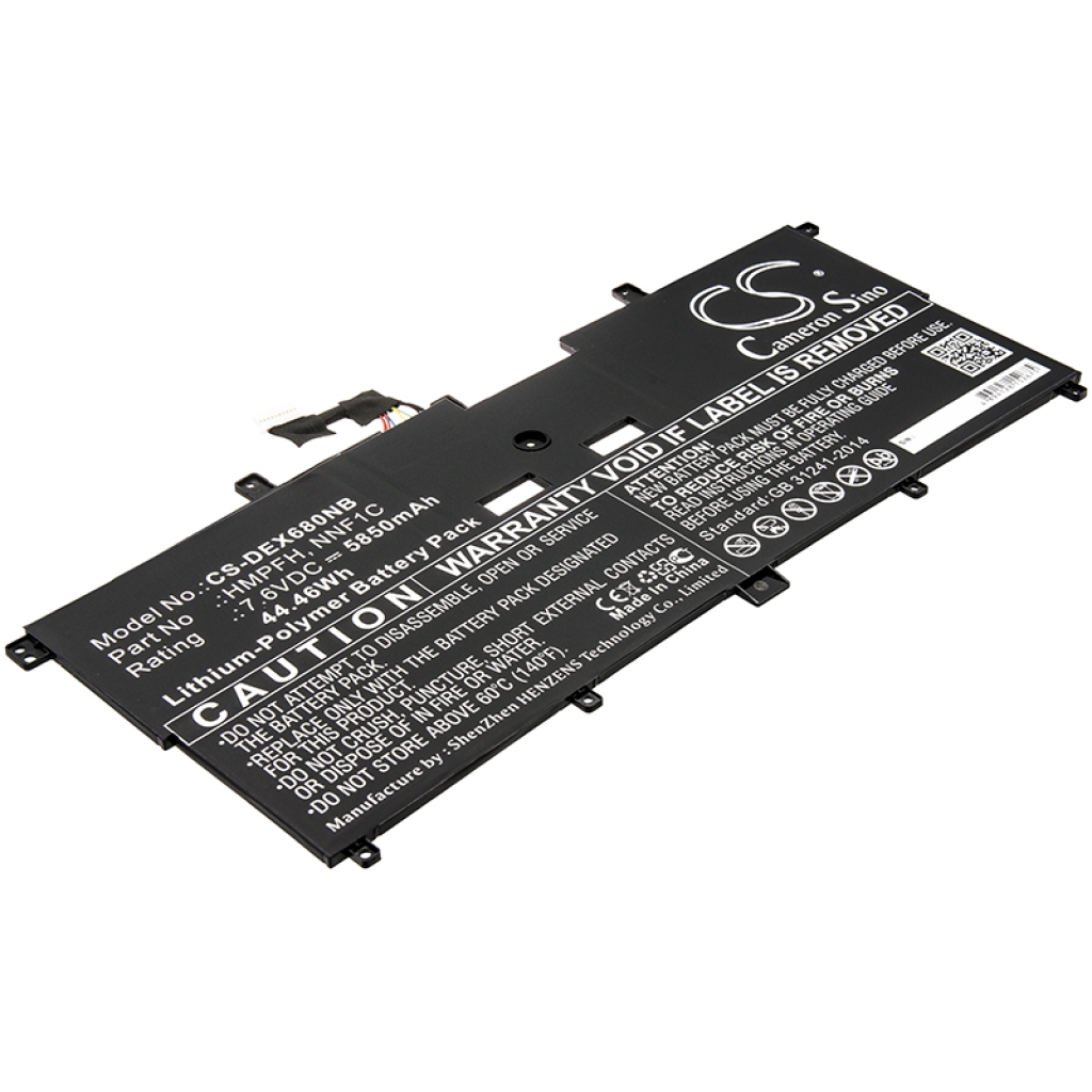 Notebook batterij DELL CS-DEX680NB