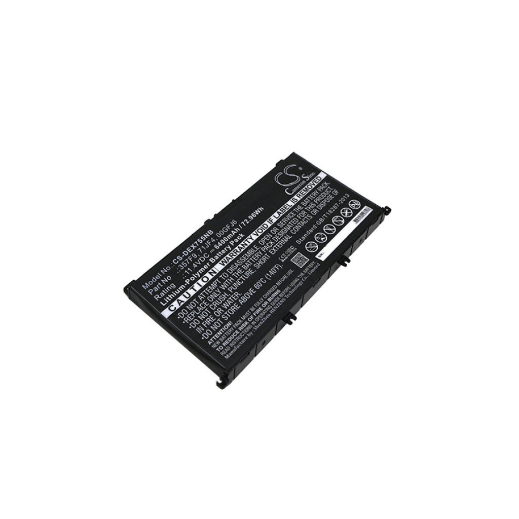 Notebook batterij DELL CS-DEX755NB