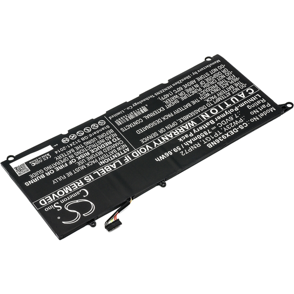 Notebook batterij DELL XPS 13 9360