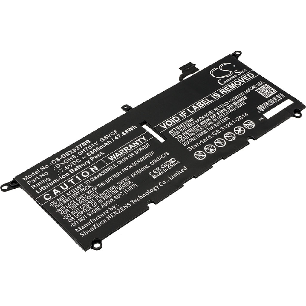 Notebook batterij DELL XPS 13 9370