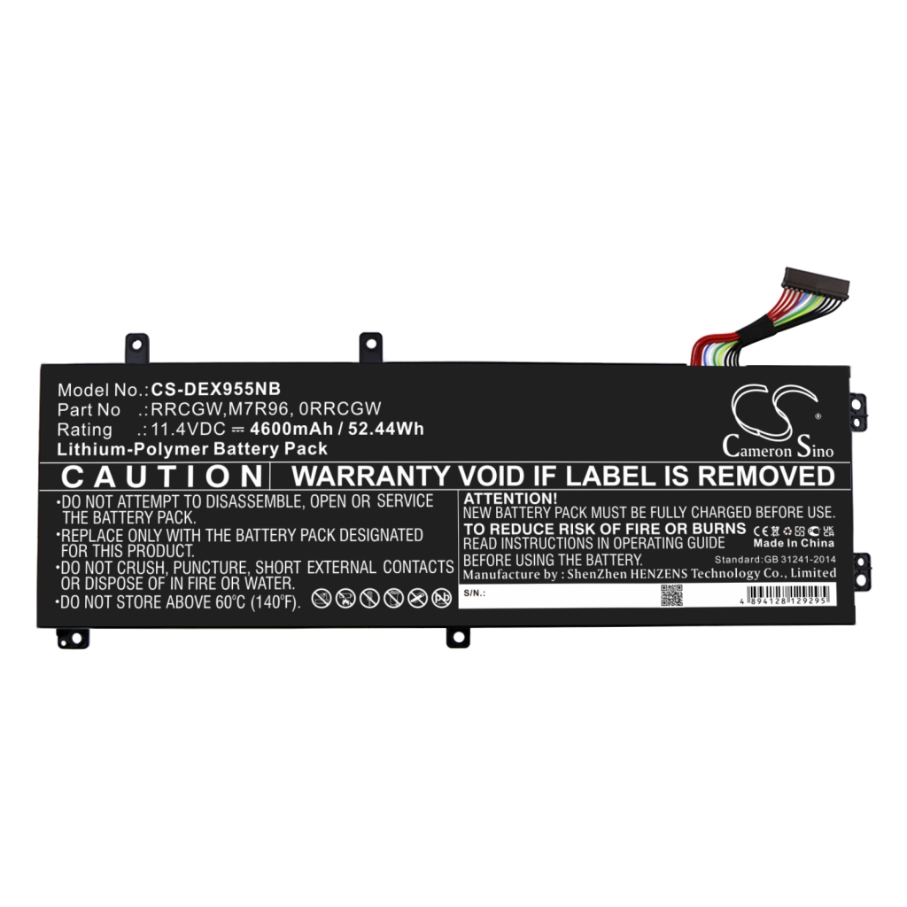 Notebook batterij DELL XPS 15-9570-D1941T