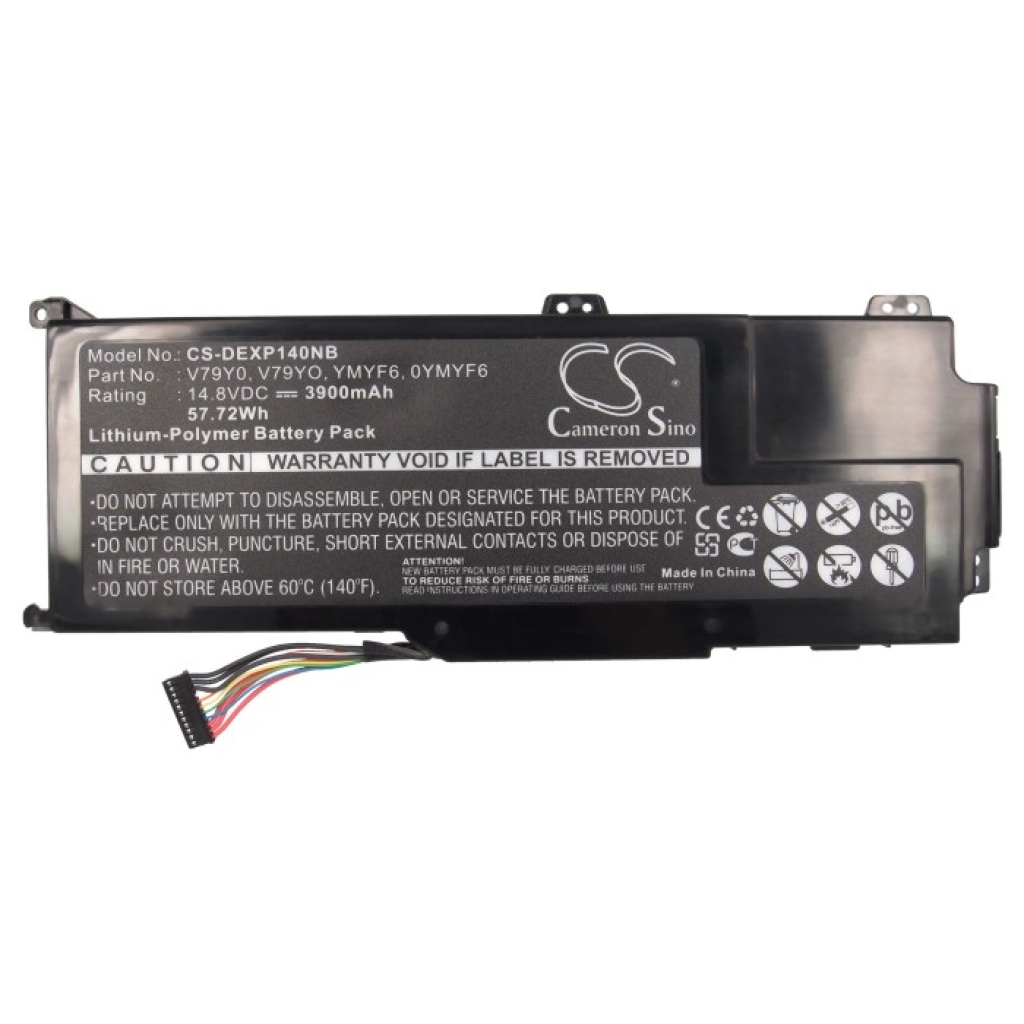 Notebook batterij DELL CS-DEXP140NB