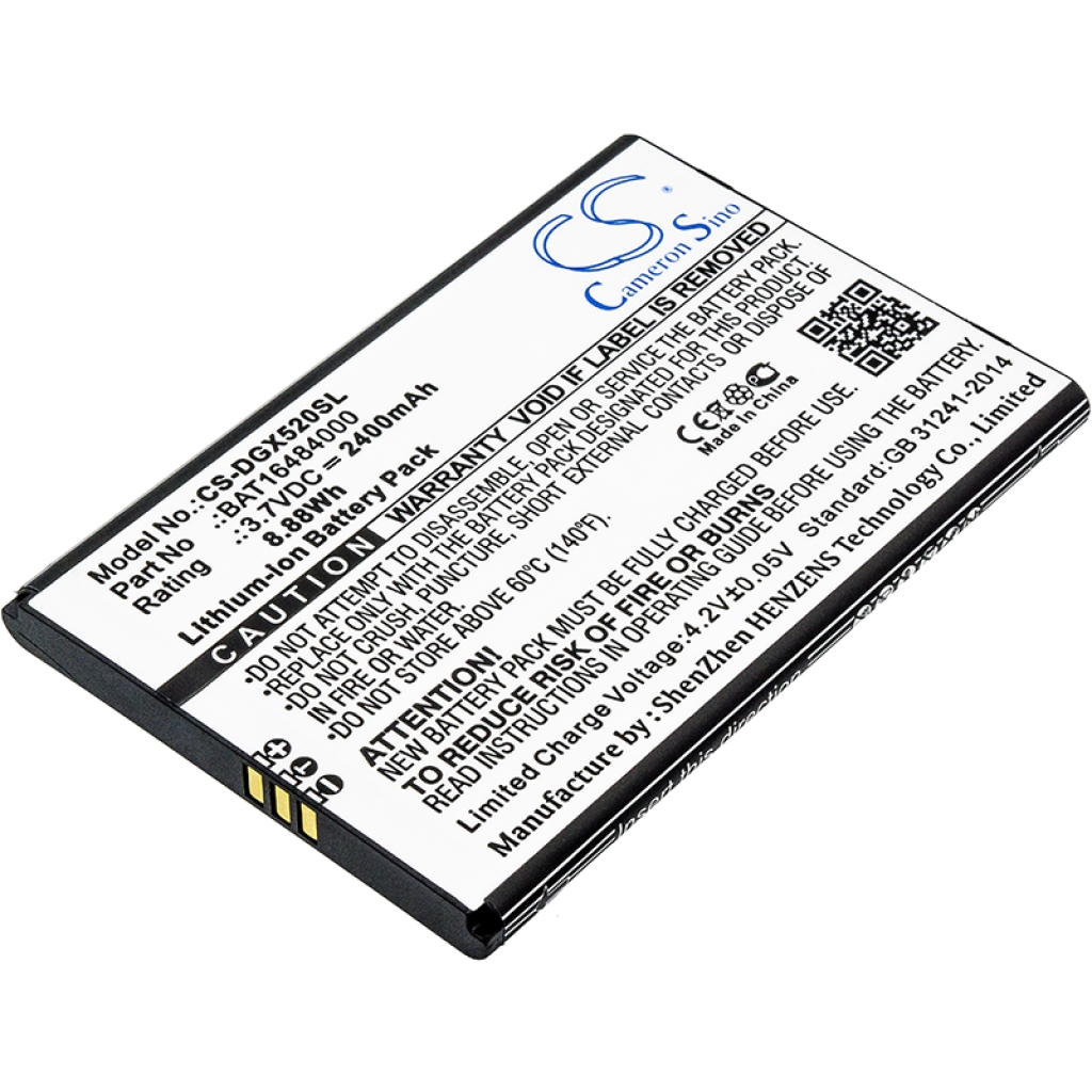 Batterij voor mobiele telefoon Doogee CS-DGX520SL