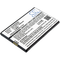 Compatibele batterijvervanging voor Doogee BAT16484000