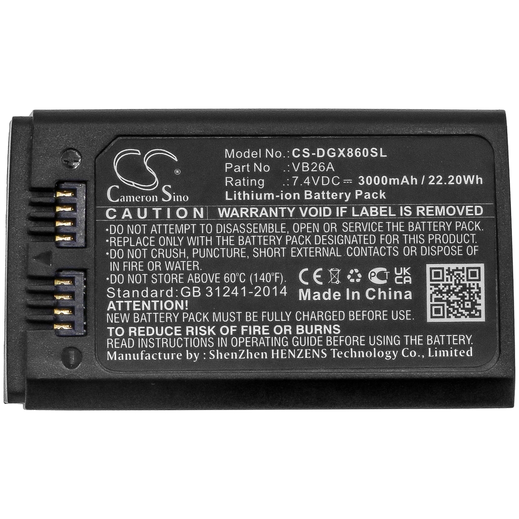 Batterij voor camera Godox CS-DGX860SL