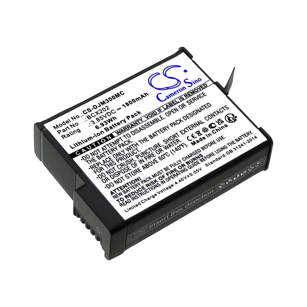 Batterijen Vervangt BCX202