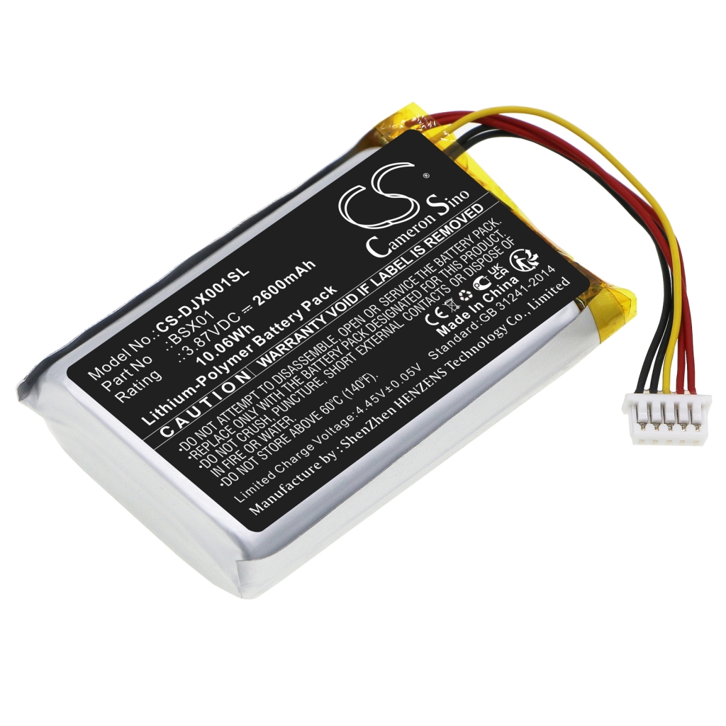 Microfoon batterij Dji CS-DJX001SL