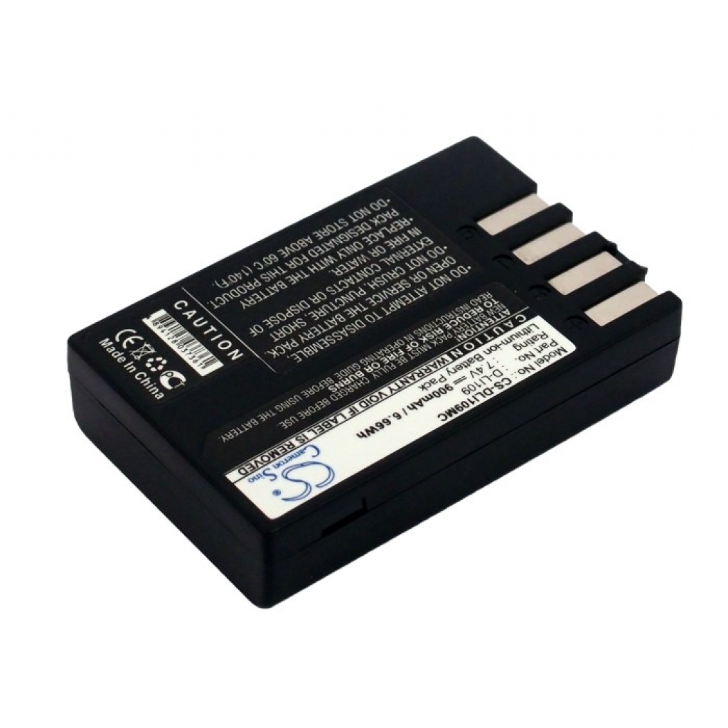 Batterijen Vervangt D-LI109