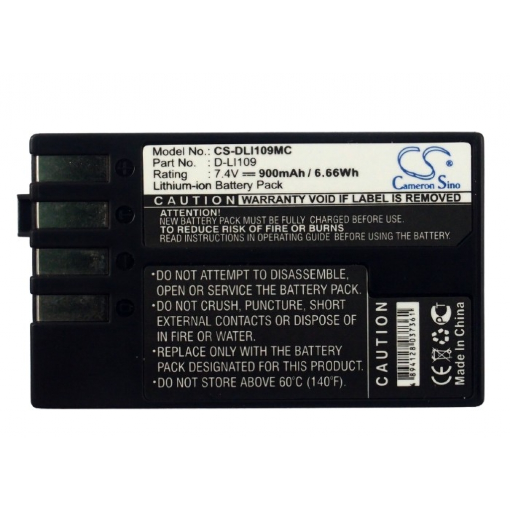 Batterij voor camera PENTAX CS-DLI109MC