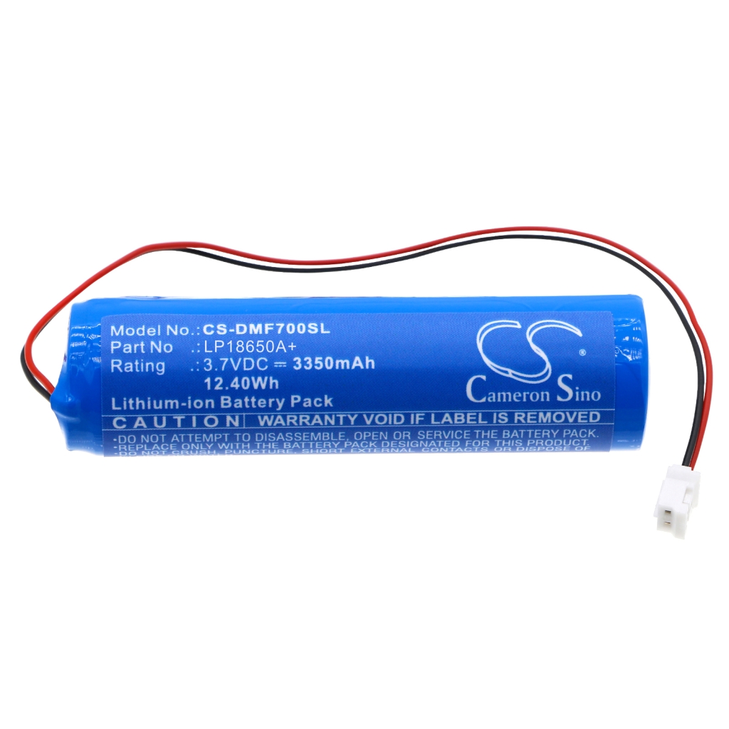 Compatibele batterijvervanging voor Drager LP18650A 