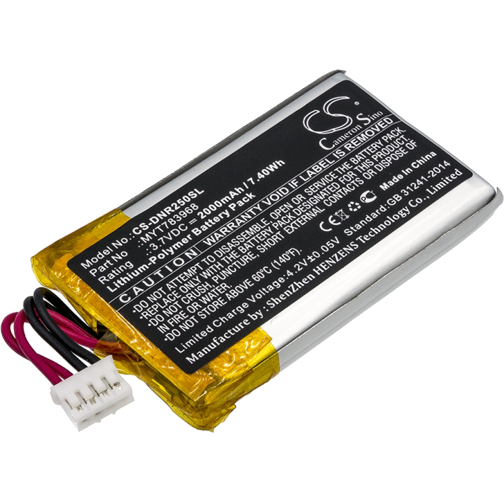 Batterijen GPS, Navigator Batterij CS-DNR250SL