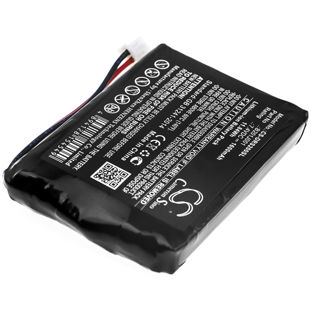 Compatibele batterijvervanging voor Deviser B201J001