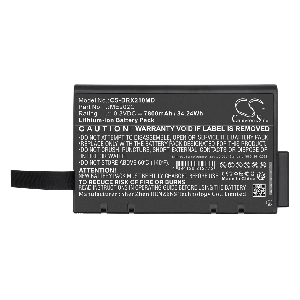 Medische Batterij Invivo CS-DRX210MD