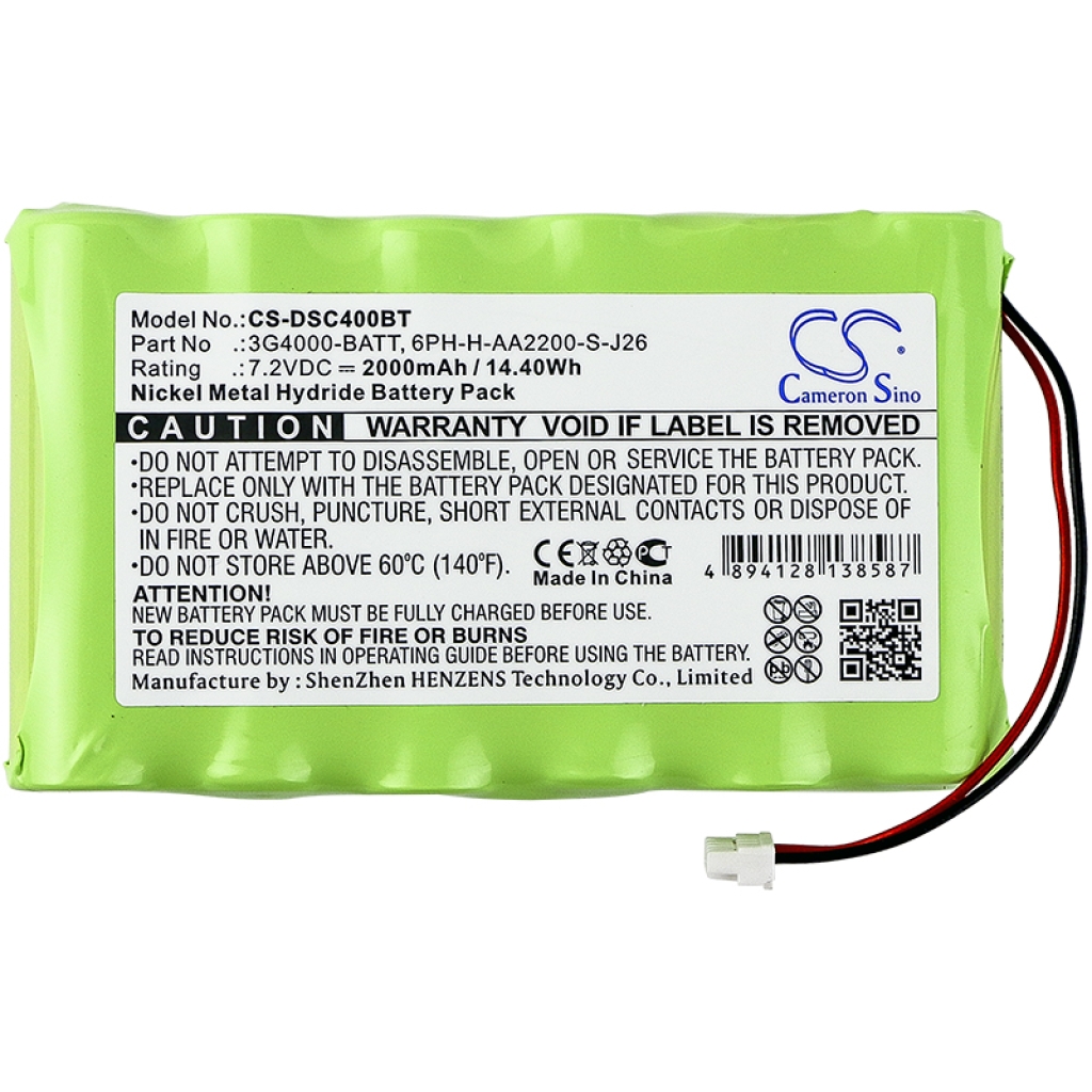 Batterijen Vervangt 2AAP2200MAH