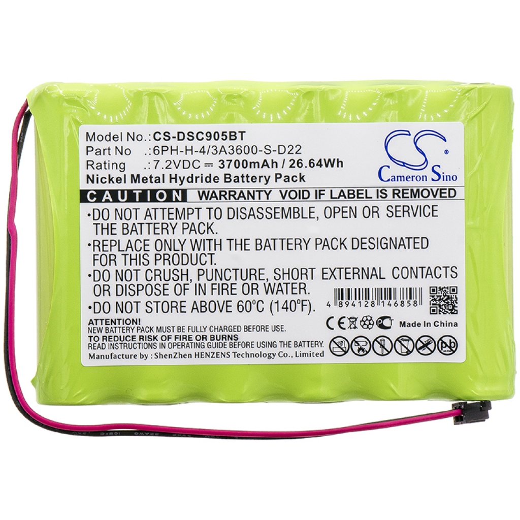 Batterijen Vervangt 6PH-H-4/3A3600-S-D22