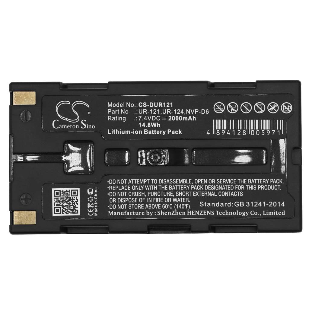 Batterij voor camera Sanyo CS-DUR121