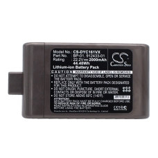 Compatibele batterijvervanging voor Dyson 12097,912433-01,912433-03,912433-04,BP-01