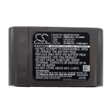 Compatibele batterijvervanging voor Dyson 17083-2811,17083-3009,17083-4211,17083-5010,18172-01-04...