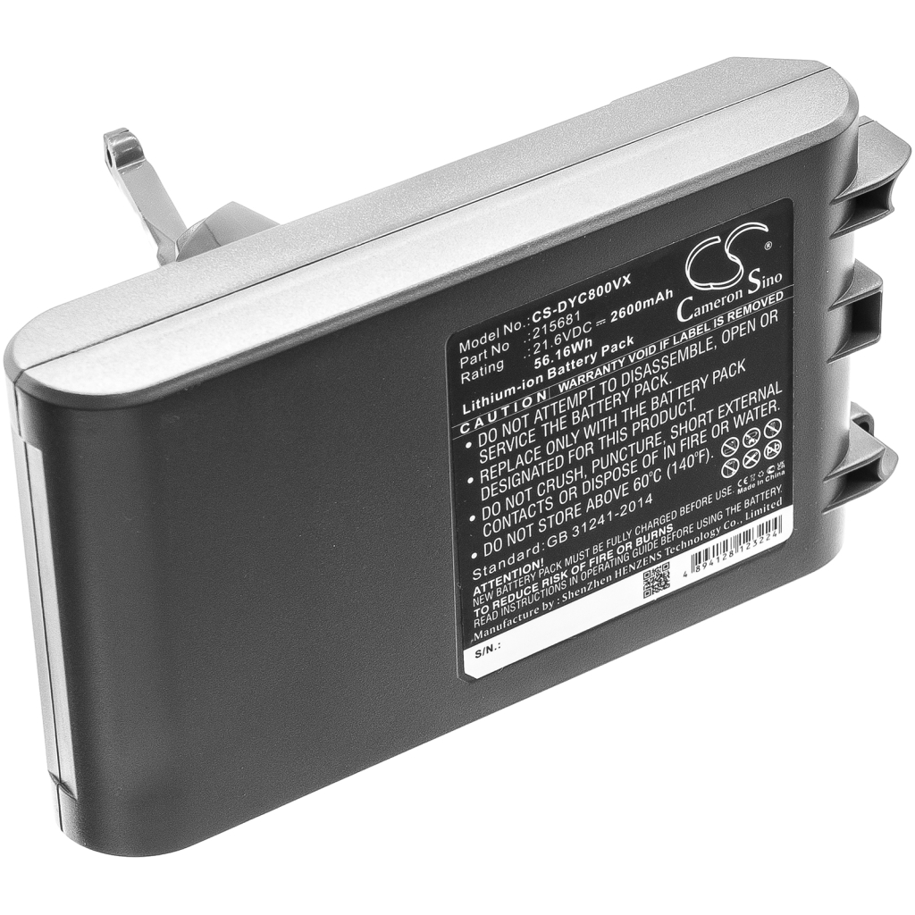 Batterijen Smart Home Batterij CS-DYC800VX