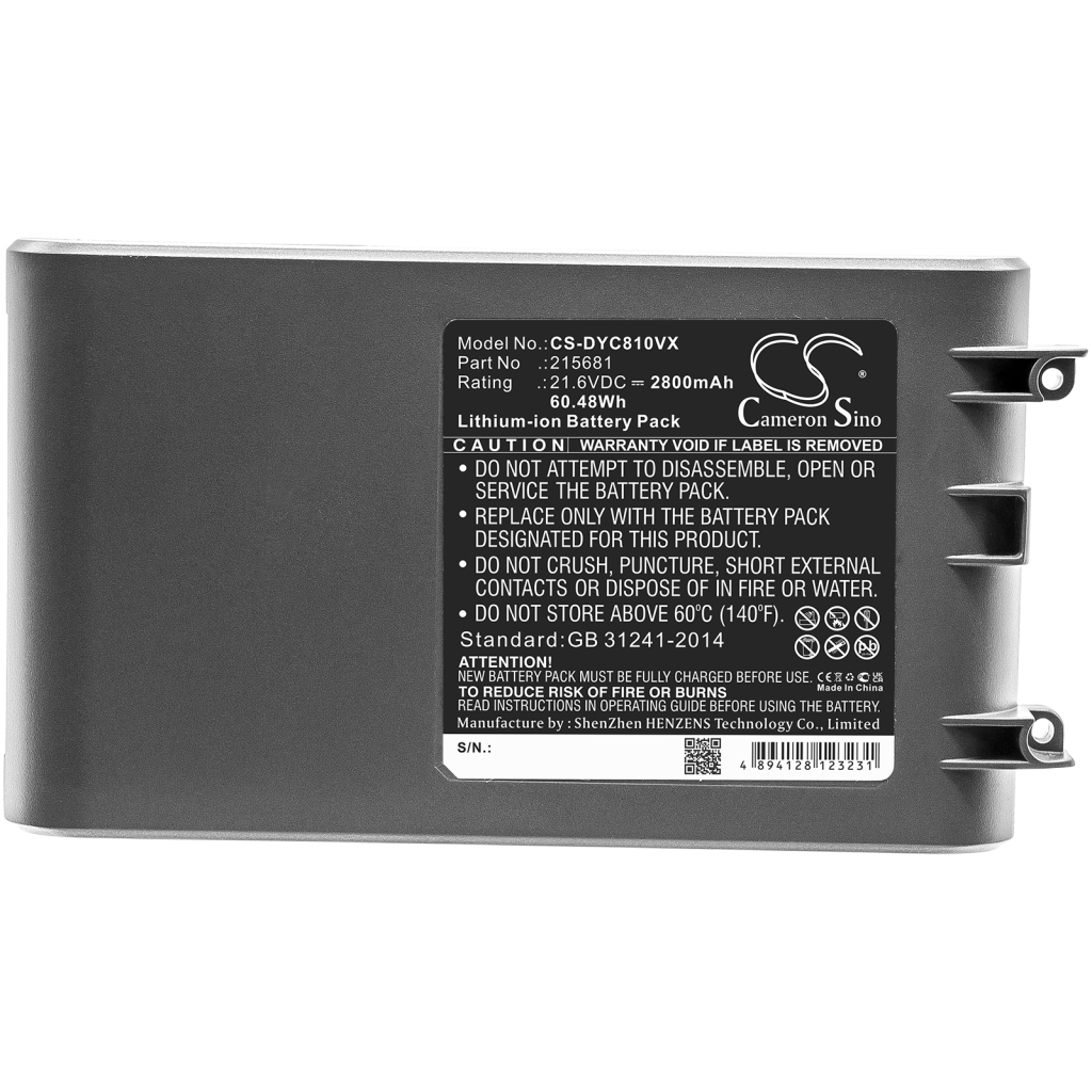 Batterijen Vervangt PM8-US-HFB1497A