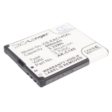 Compatibele batterijvervanging voor Aligator AK-C145,C250,TM-D222