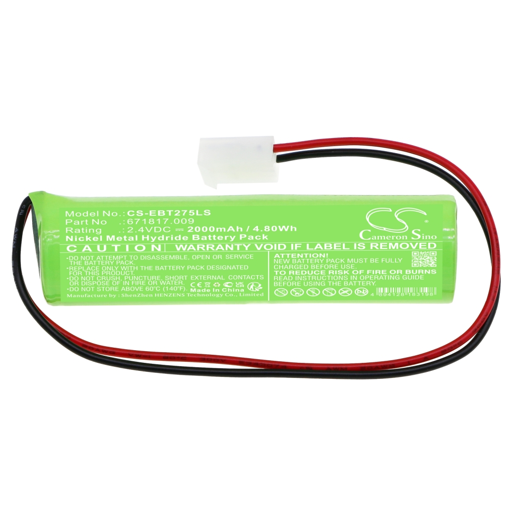 Thuis Beveiligings Camera Batterij Elubat CS-EBT275LS