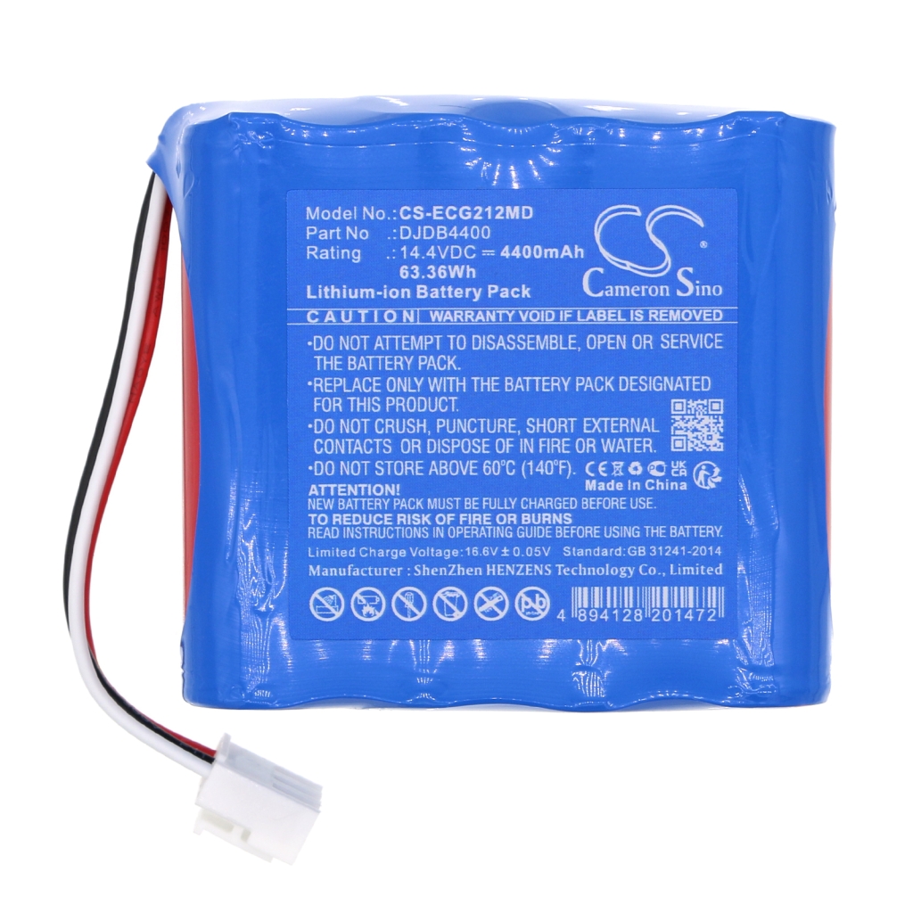 Compatibele batterijvervanging voor Cmics DJDB4400