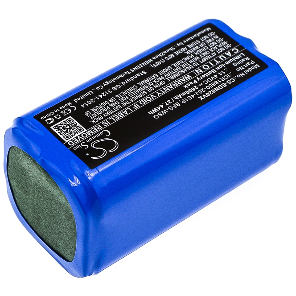 Batterijen Vervangt ICR18650-26J-4S1P