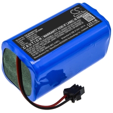 Compatibele batterijvervanging voor Ecovacs 10001866,10002265,BFG-WSQ,C0914E1,CMICR18650F8M7-4S1P...