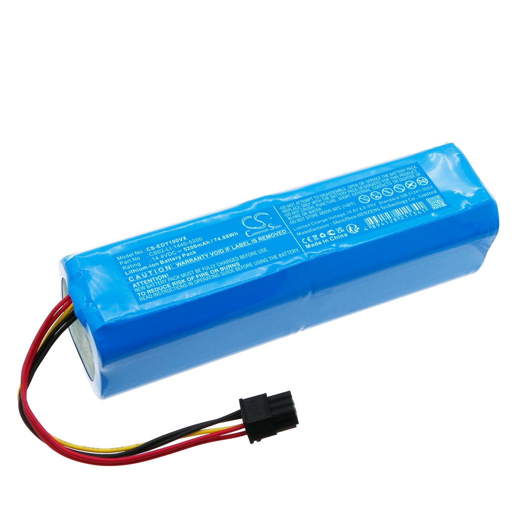 Batterijen Vervangt CS02-LI-1440-5200