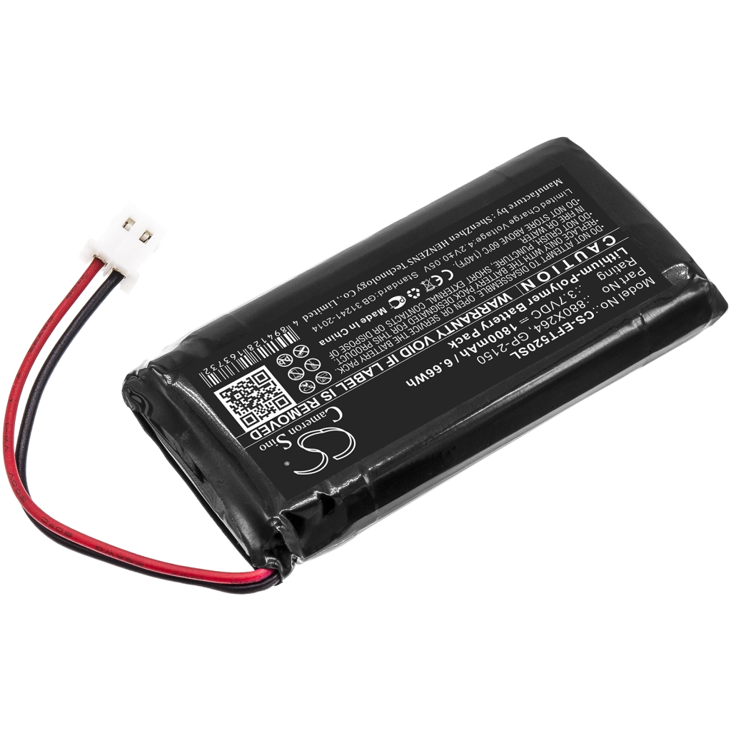 Batterijen Vervangt GP103045L180R