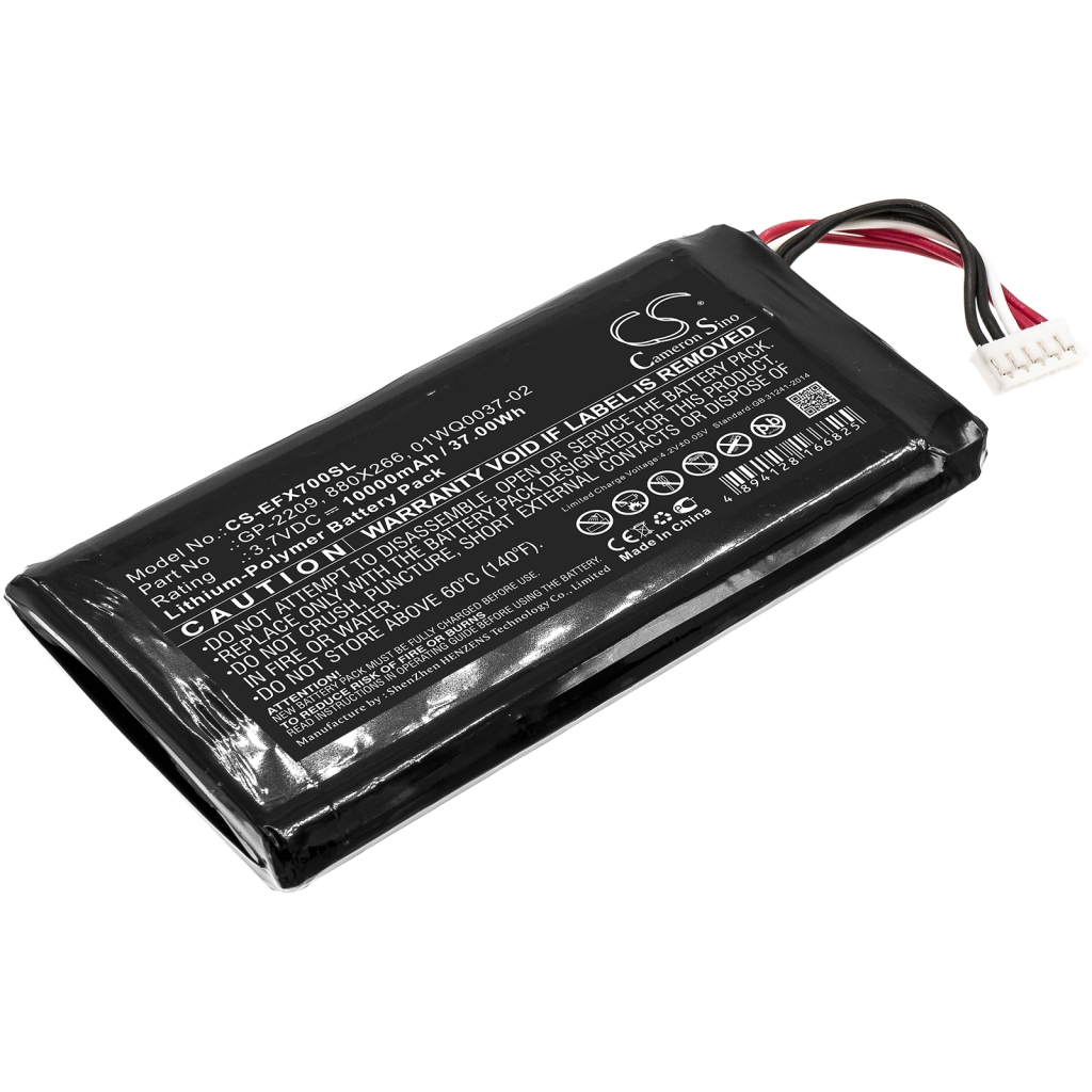 Batterijen Vervangt 880X266