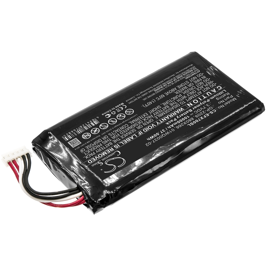 Batterijen Vervangt 880X266