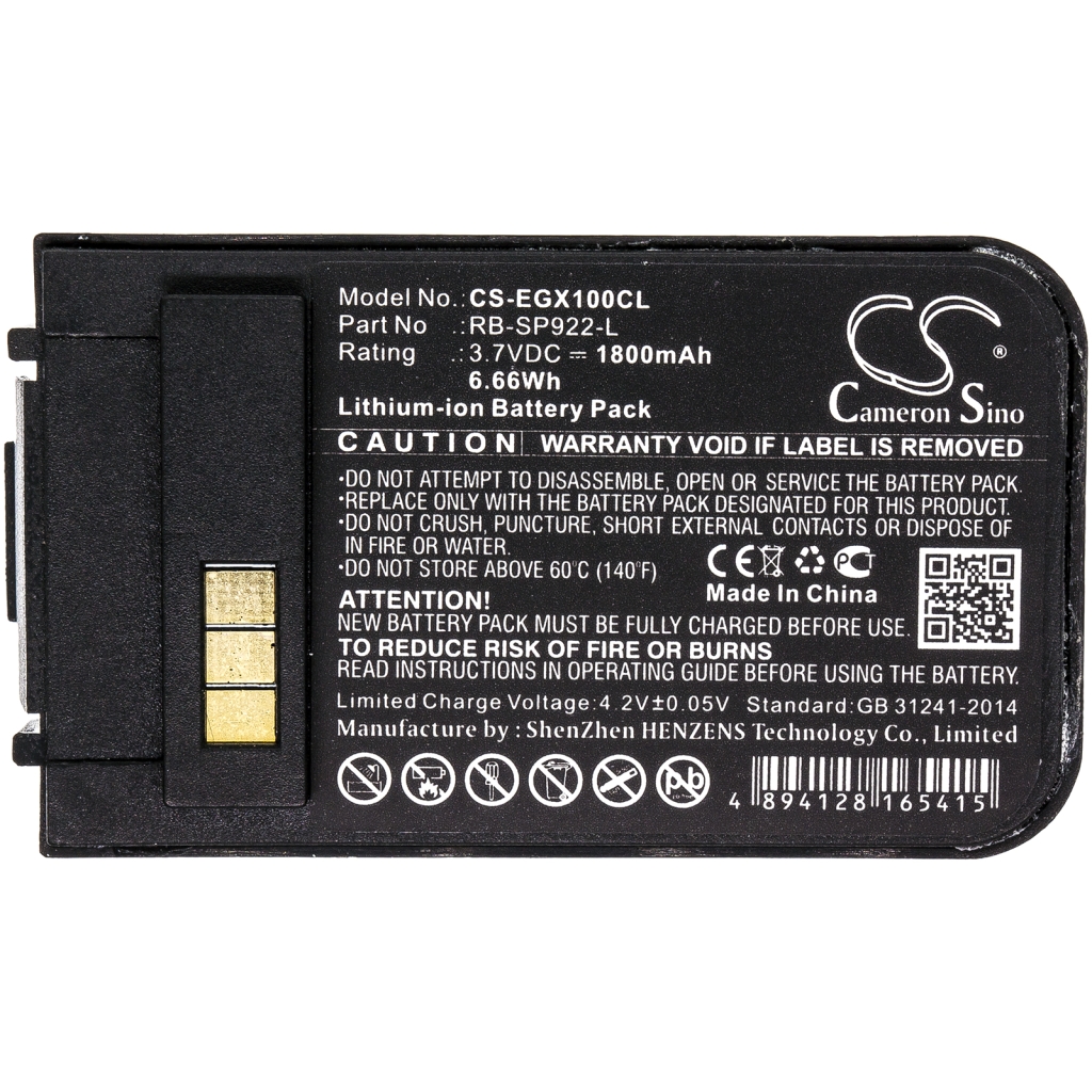 Draadloze telefoon batterij Engenius CS-EGX100CL