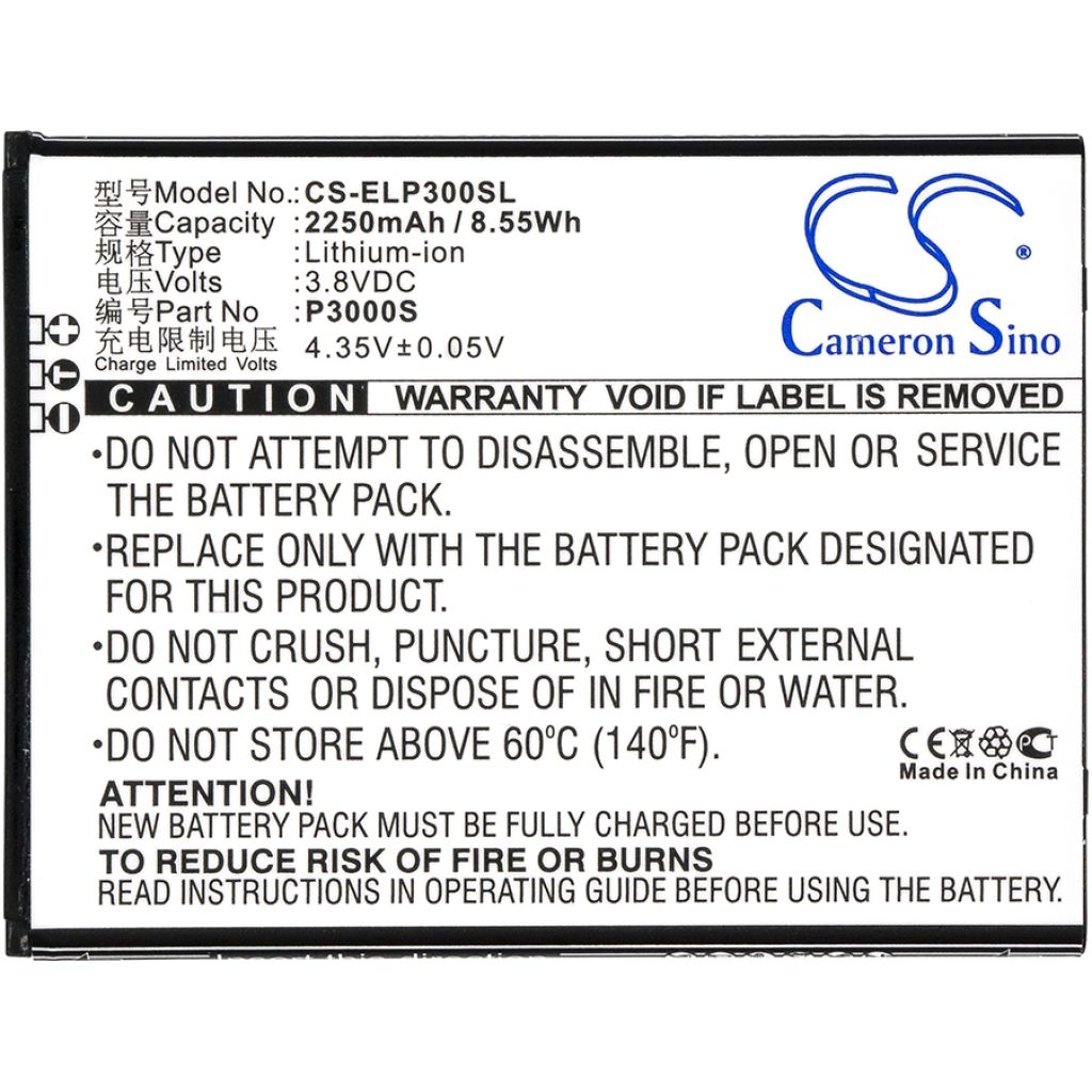 Batterij voor mobiele telefoon Elephone CS-ELP300SL