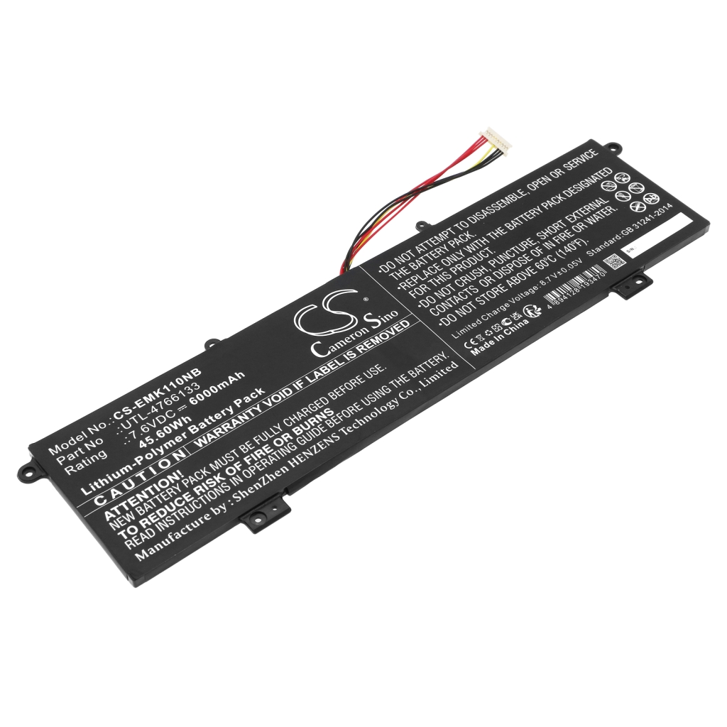 Notebook batterij Evolve CS-EMK110NB