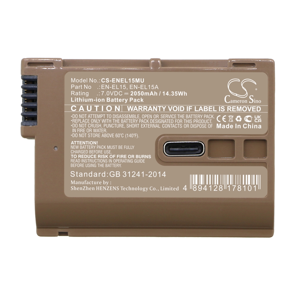 Batterijen Bundel Set CS-ENEL15MU
