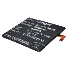 Compatibele batterijvervanging voor Sony Ericsson LIS1546ERPC