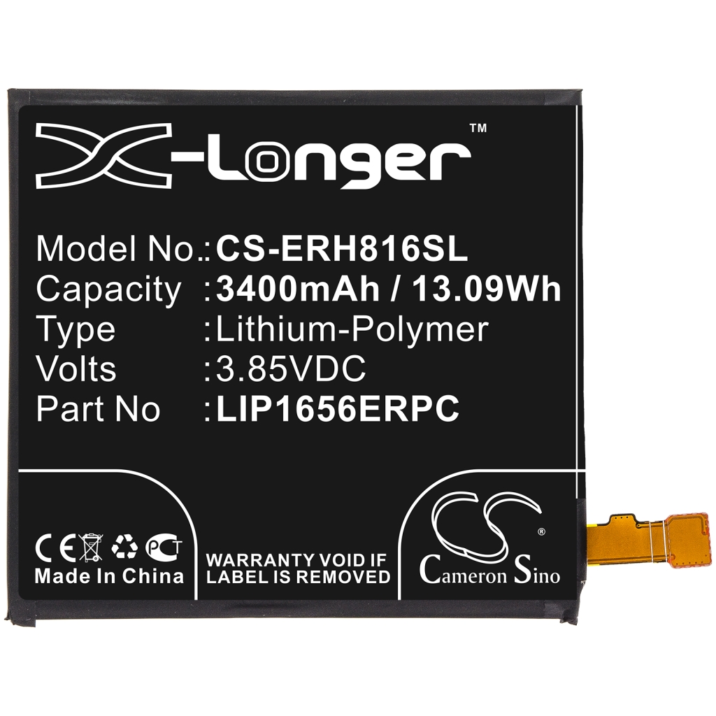 Batterijen Vervangt LIP1656ERPC