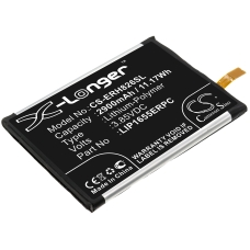 Compatibele batterijvervanging voor Sony 1310-1782,LIP1655ERPC