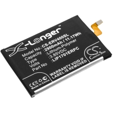 Compatibele batterijvervanging voor Sony 1315-7600,LIP1701ERPC