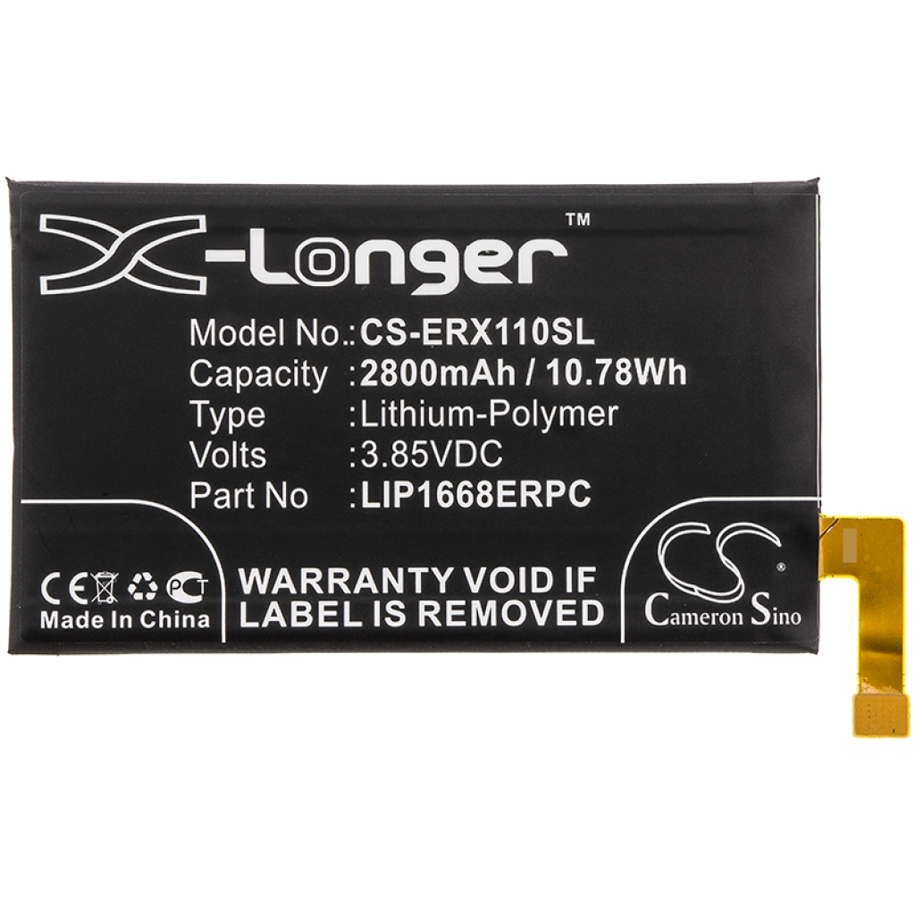 Batterij voor mobiele telefoon Sony CS-ERX110SL