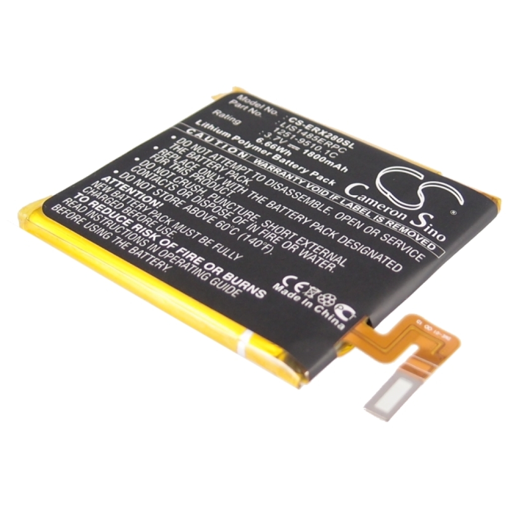 Batterij voor mobiele telefoon Sony Ericsson CS-ERX280SL