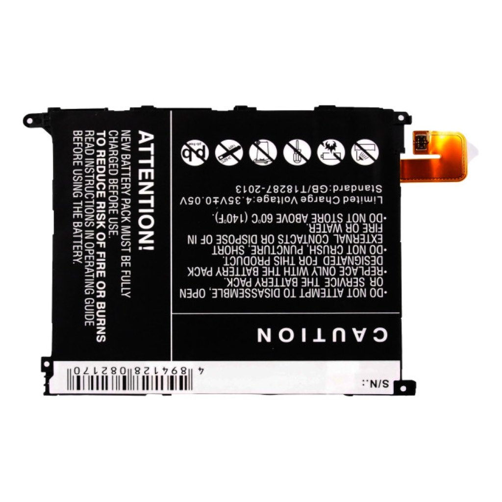 Batterij voor mobiele telefoon Sony Ericsson CS-ERX390SL