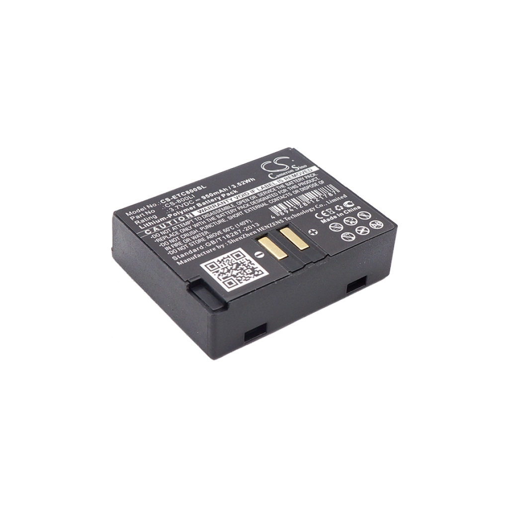 Batterij voor draadloze headset Eartec CS-ETC800SL