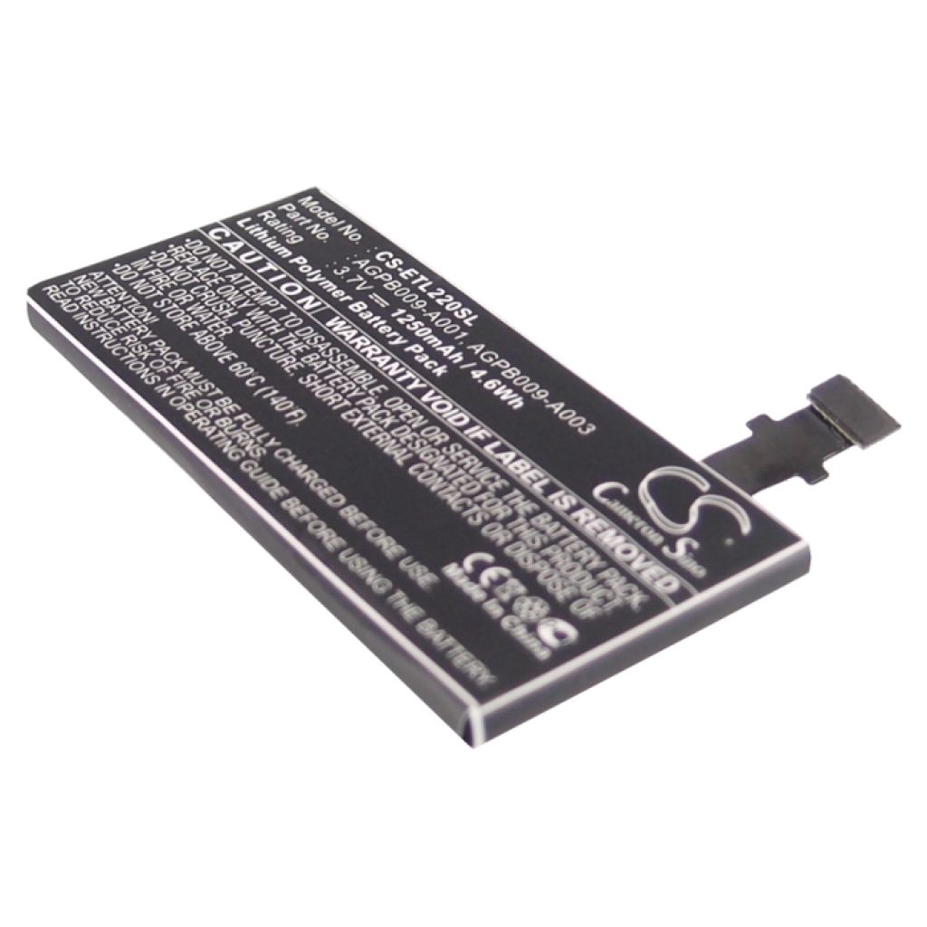 Batterij voor mobiele telefoon Sony Ericsson CS-ETL220SL