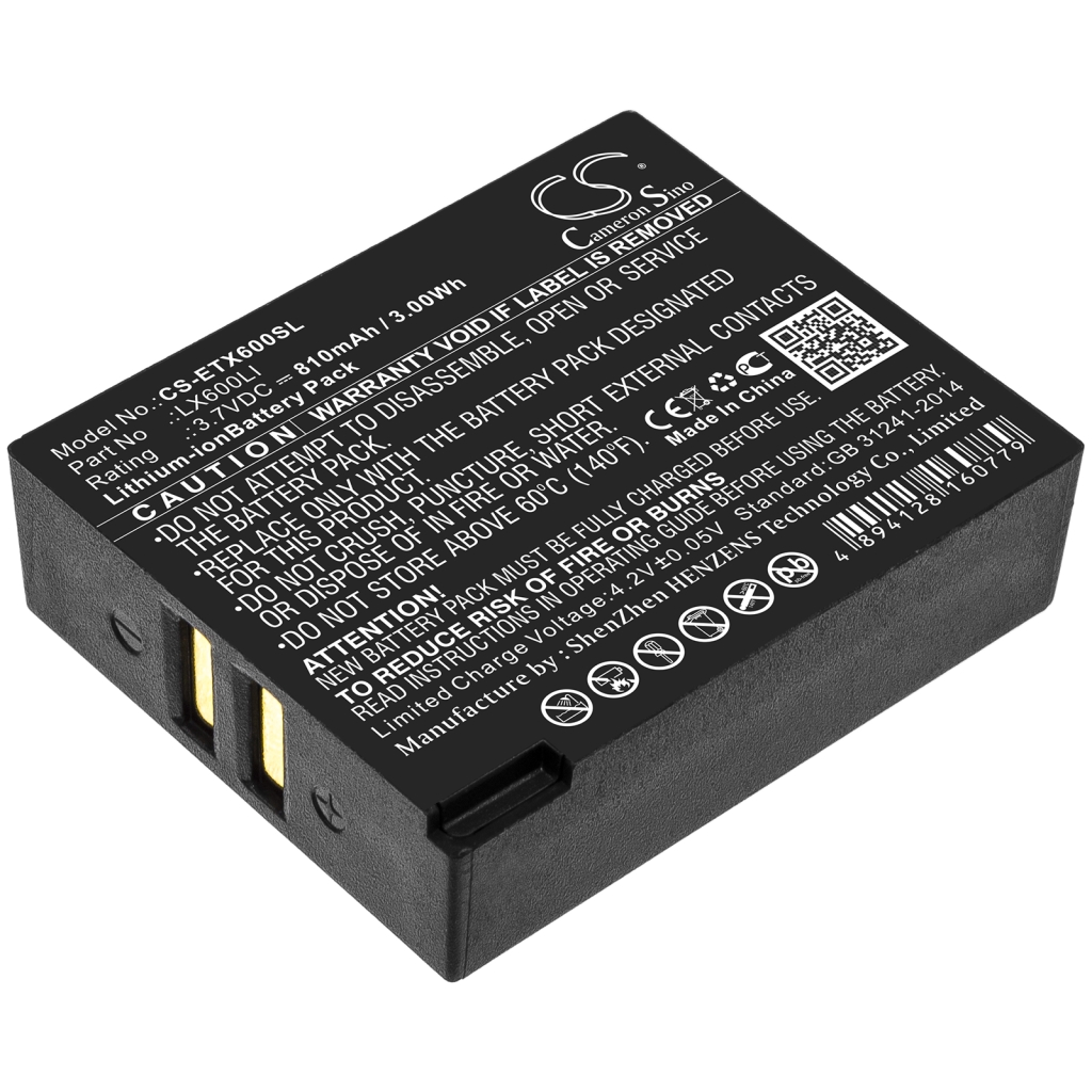 Batterijen Vervangt LX600LI